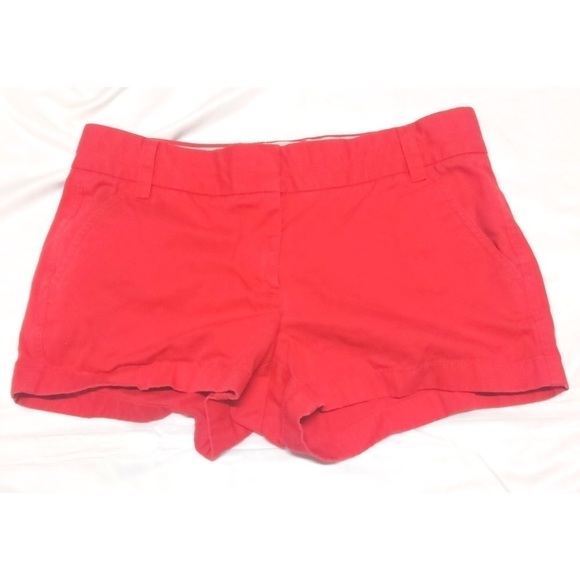 SOLD-J.Crew Broken-in Chino Shorts Size 4 - Picture 4 of 6